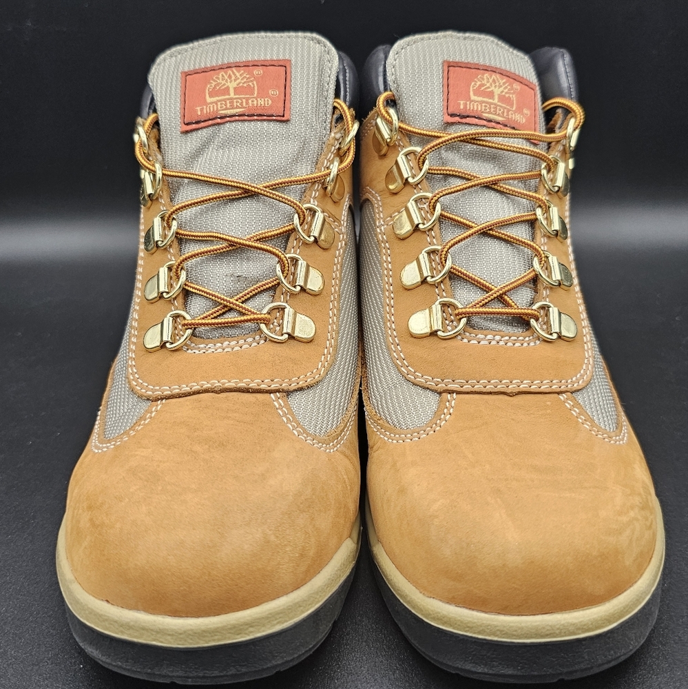 Timberland Big Kids' Field Boots Wheat Nubuck 15945